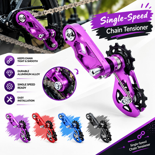 Tanke mtb single - single‑speed, chain